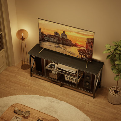 17 Media Stories 59,8 "Media Console, Meuble télé pour téléviseur jusqu'à 65"