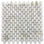 Calacatta 12" x 12" Marble Mosaic Tile-79891831