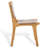 Yvona Woven Leather Dining Chair-1989828620