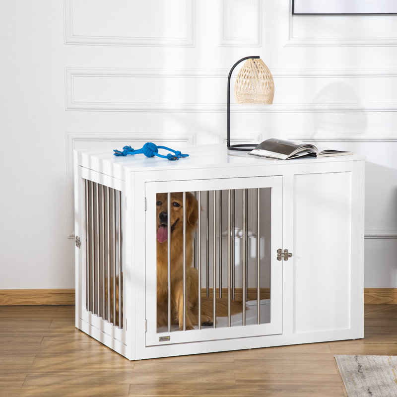 Furniture Style Crate with 2 Doors, 79.3cm H x 107cm W x 71.3cm D