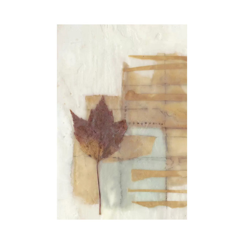 Found In Wax II by Jennifer Goldberger - Wrapped Canvas Print, 20.32 cm H x 30.48 cm W