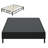 2-in-1 Metal Mattress Foundation & Bed Frame with Roll-Out Slats, Easy Assembly, Removable Legs, Heavy Duty Support, Headboard Brackets, Use as Bed Frame or Box Spring Alternative-1255054997