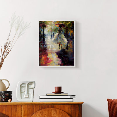 WOMEN Series DCCCXLIII  -Premium Framed Print -Ready to Hang - No Nails Required