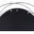 Wemple Iron Frame Round Wall Mirror-950659934-950659929