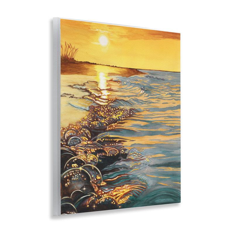 «Saltwater Beach Sunset» par Christine Reichow