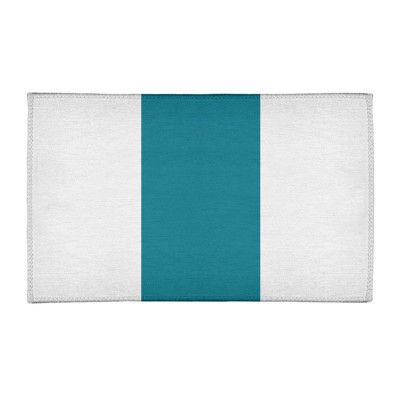 Chenille Striped Indoor Rug, Rectangle 4' x 6'