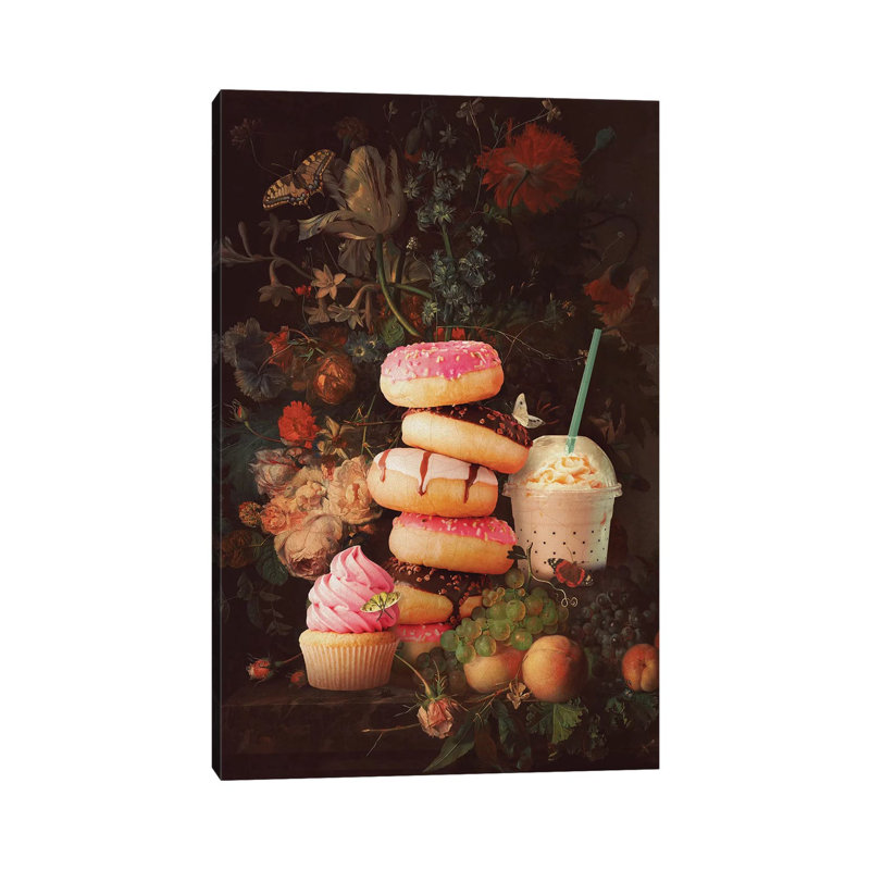 Sweet Bouquet by Jonas Loose - Wrapped Canvas Print, 20.32 cm H x 30.48 cm W