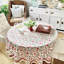 Pink Ivy Round Tablecloth-1512802688