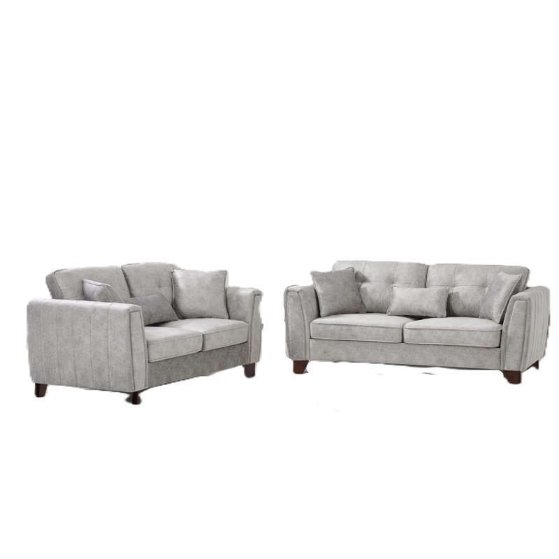 3+2 Seater Sofa Set, Grey