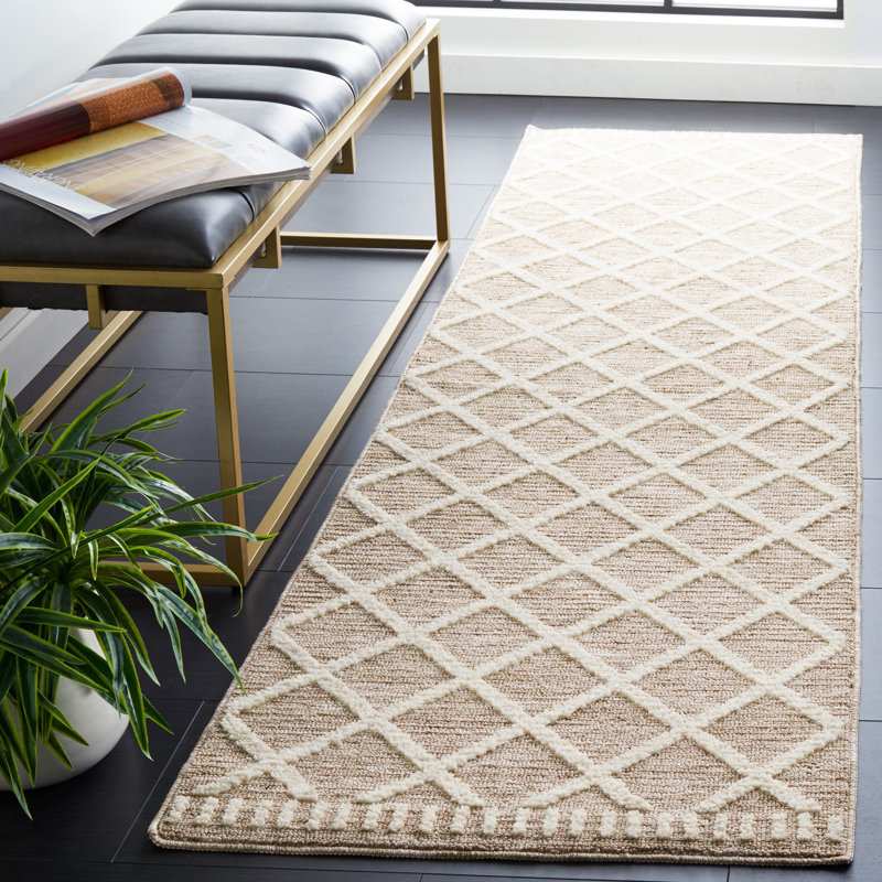 Alaiza Performance Machine Washable Geometric Rug, Runner 2'3" x 8'