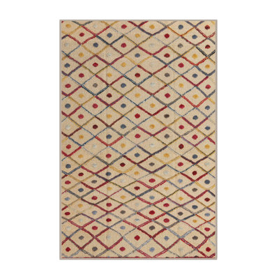 Tapis abstrait moderne 4764