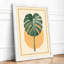 Monstera and Sun Botanical - Framed Print-1582914791-1582914782