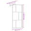 Belfry Walk-in Shower Wall with Clear ESG Glass-672679713-672679718