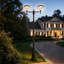 Lampadaire solaire d'extérieur à 2 têtes