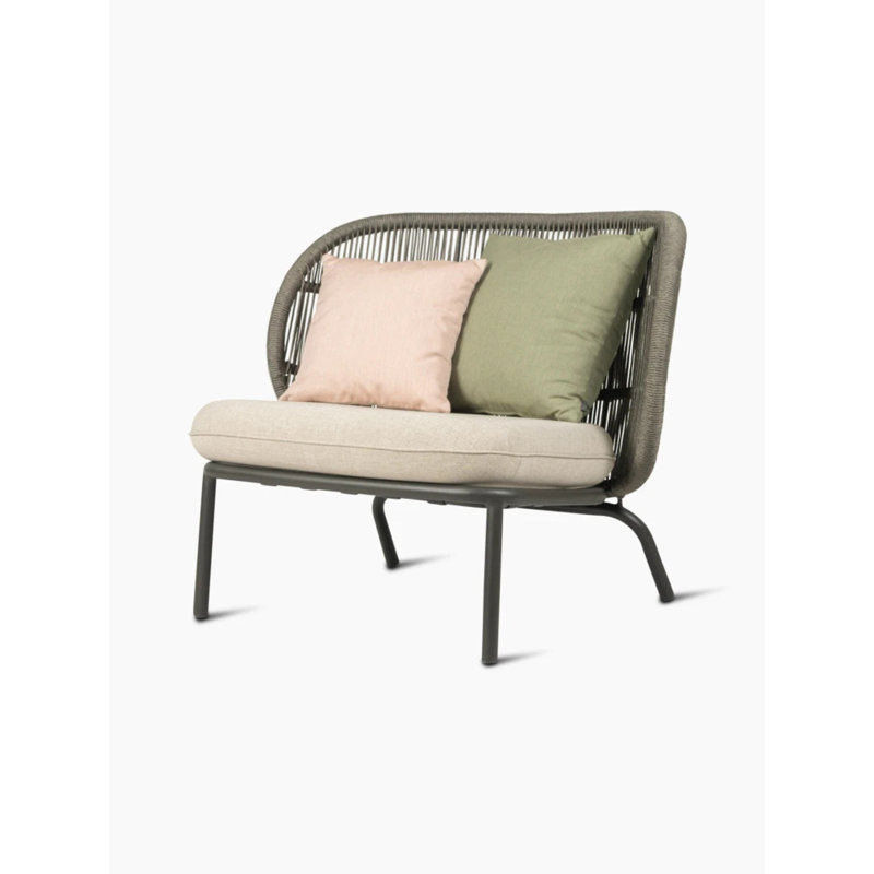Kodo Outdoor Lounge Chair, Fossil Gray