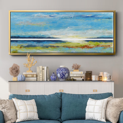 Tidings- Framed Canvas