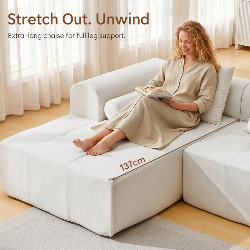 3 Seater Sofa, Beige