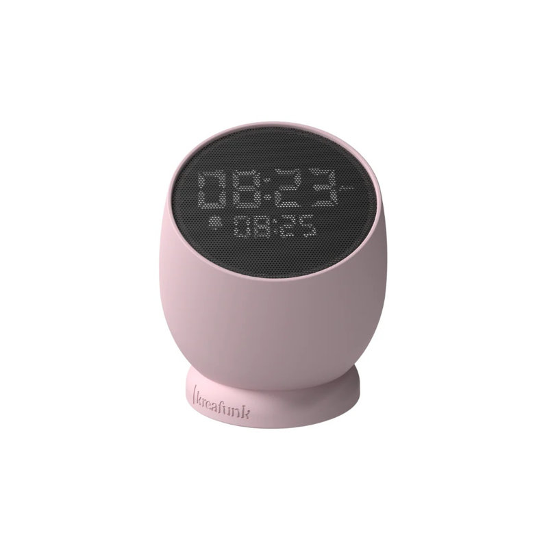 Digital Mechanical Alarm Tabletop Clock, Purple