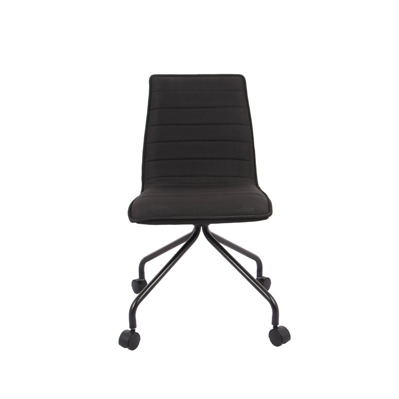 Polyester Blend Task Chair, Black