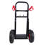 Chariot manuel robuste, chariot à roulettes pliable en acier avec roues, pour équipement de boîtes de déménagement, bureau de vente au détail