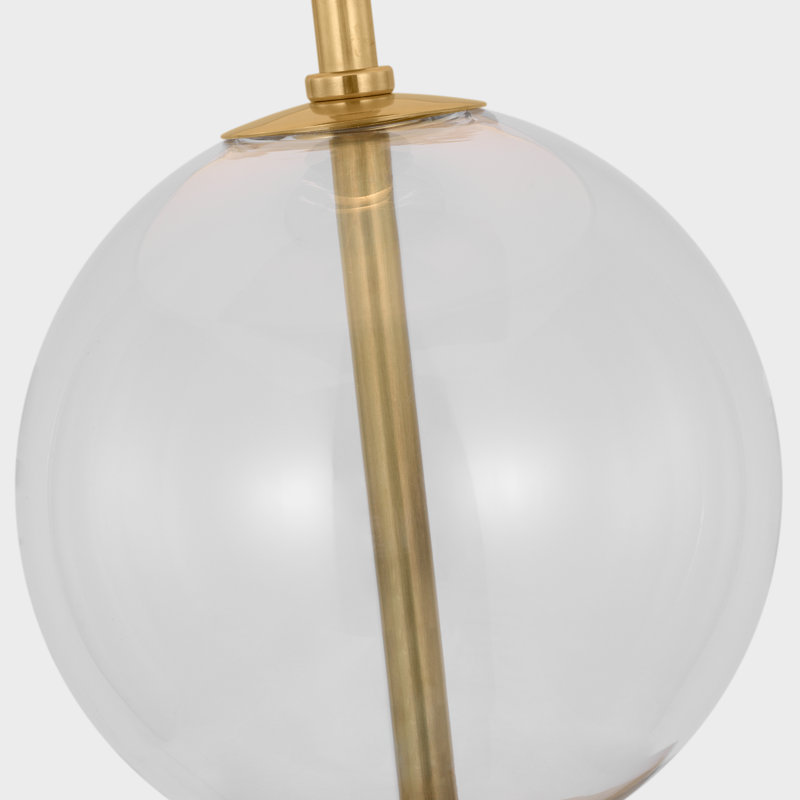 Elsie Table Lamp, Clear Glass