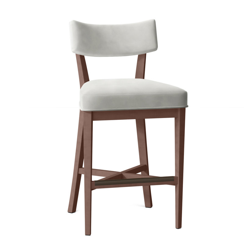 Tabouret de bar 29,5 po Juliet, Noyer, Perigold direction rosée, Tabouret de comptoir (siège d'une hauteur de 25,5