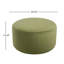 Modern Comfortable Round Ottoman（ONLY ONE OTTOMAN)-1502105766