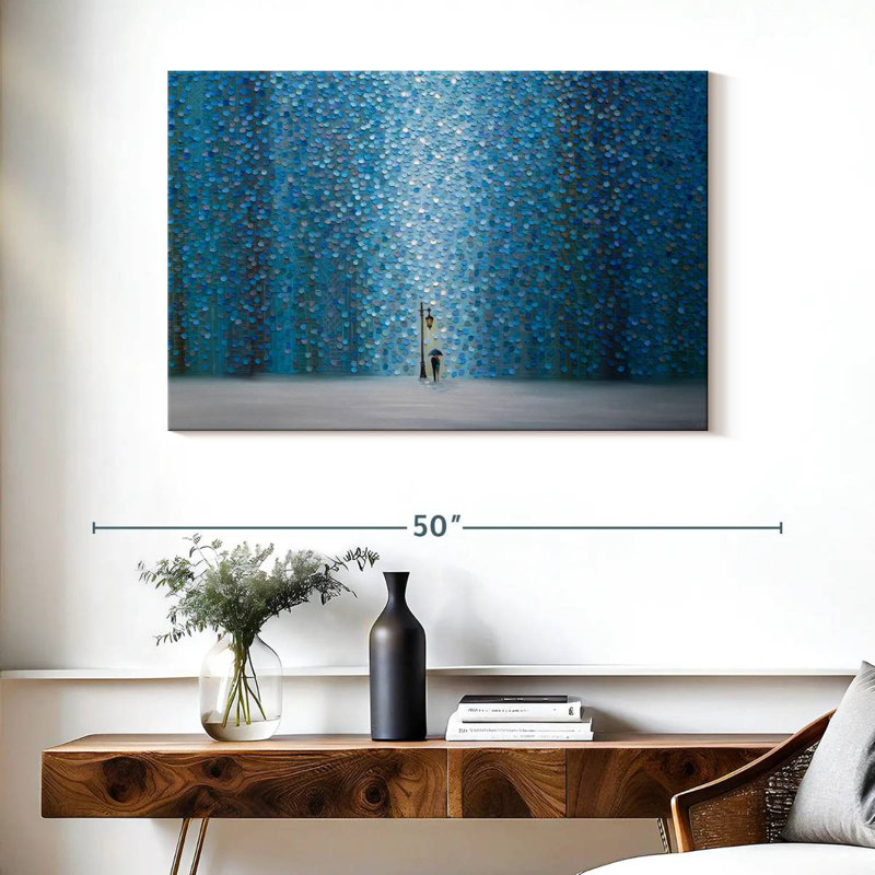 Avery Night Rain, 26" H x 39" W
