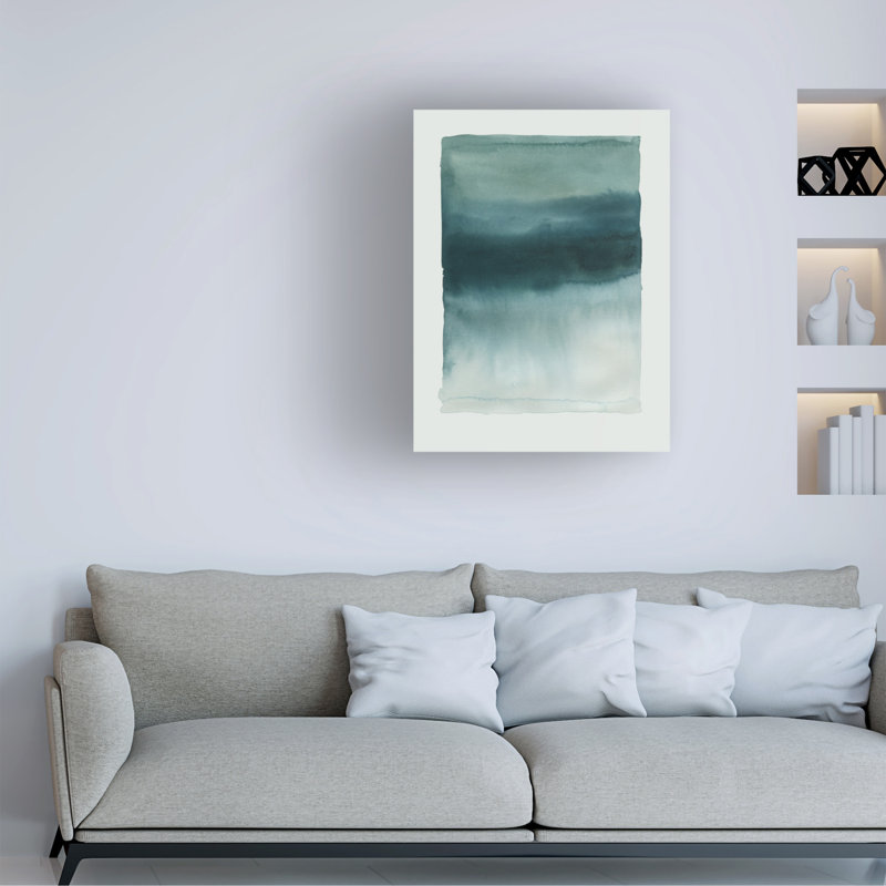 «Tide Dye I» bolognaise sur toile, H 32 po x l 24 po