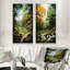 «Orange Green Trees Canopy», 2 pièces-1636341511-1636341508