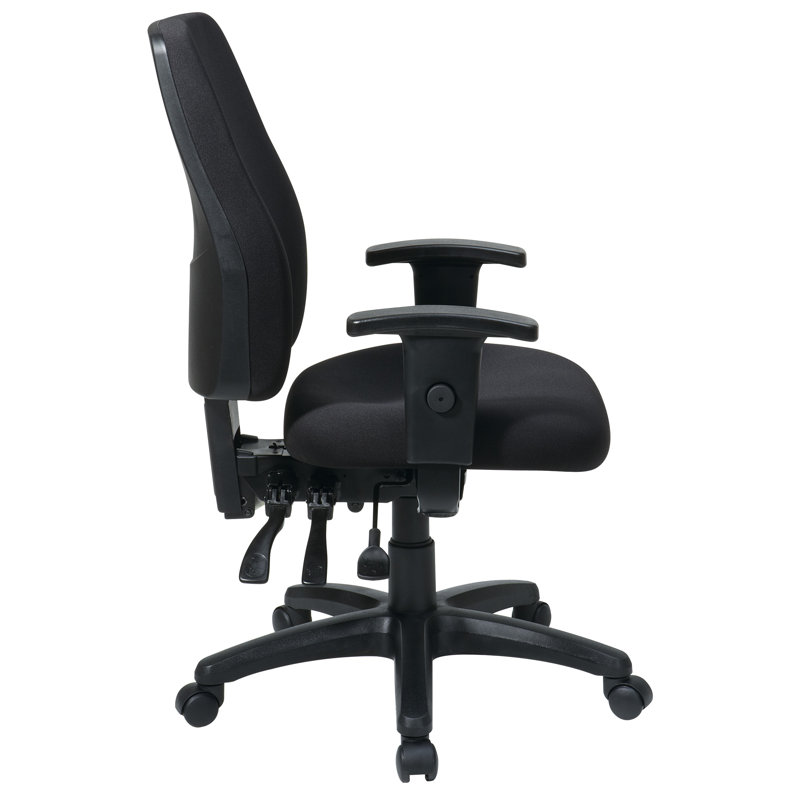 Work Smart Drafting Chair, Icon - Black, Included
