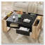 Table basse haute brillance avec 2 tiroirs-65897710