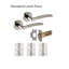 Dallas Standard Latch Door Handle Pack
