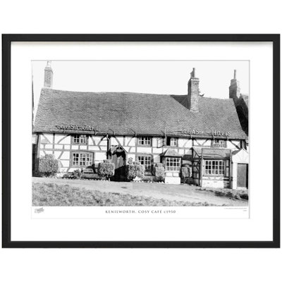 Kenilworth, Cosy Café C1950 by Francis Frith - Single Picture Frame Print