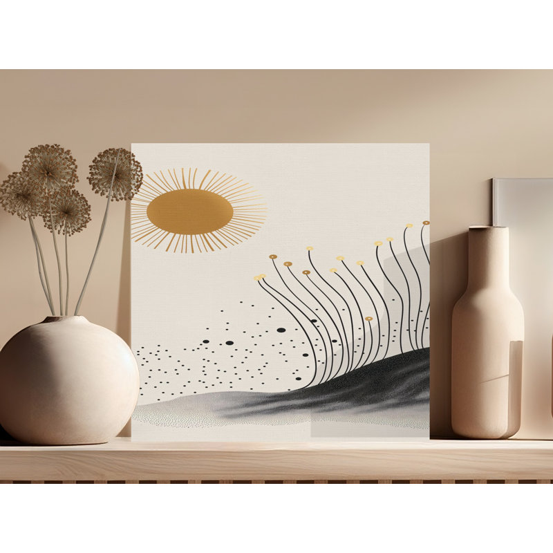 1 Piece Wrapped Canvas Wall Art Set, 35.56 cm H x 35.56 cm W