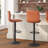 Rochester Swivel Upholstered Adjustable Height Counter Stool-88697078