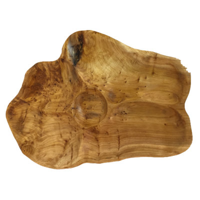 Loon Peak Jarne Wood Divided Serving Dish