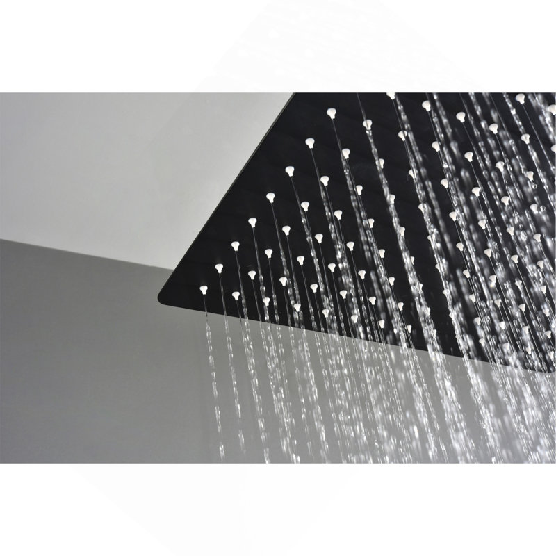 16" Matte Black Bathroom Luxury shower head