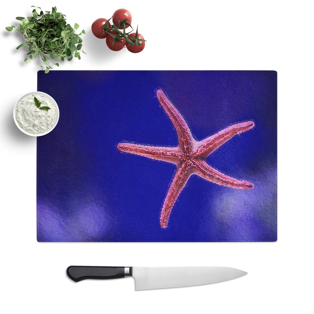 Tempered Glass Starfish Chopping Board