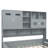 Wooden Daybed With 2 Drawers, And All-In-One Cabinet And Shelf-114530486-114530488
