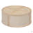 Round To Square Block Modular Coffee Table Light Natural Rattan With Storage 4 Piece
