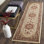 Tapis oriental ivoire / rouge Klose
