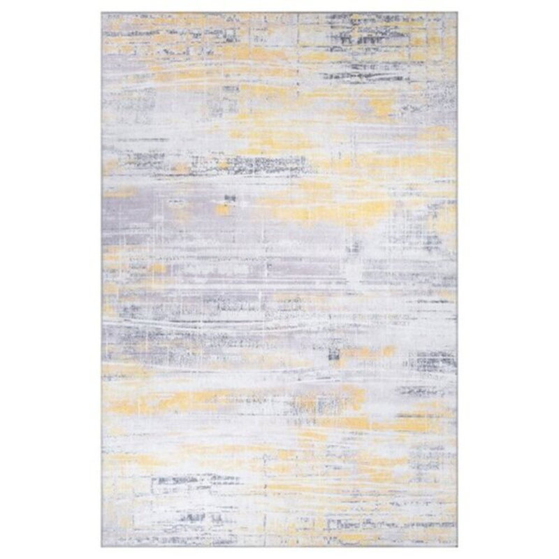 Premium 100% Polyester Area Rug, 6.9 x 10.2 ft | 1850 g/m², 0.2 in Pile Height | Recycled Poly Cotton Underside | Machine Washable at 30°C | Soft, Durable, Eco-Friendly Design for Modern Living Spaces