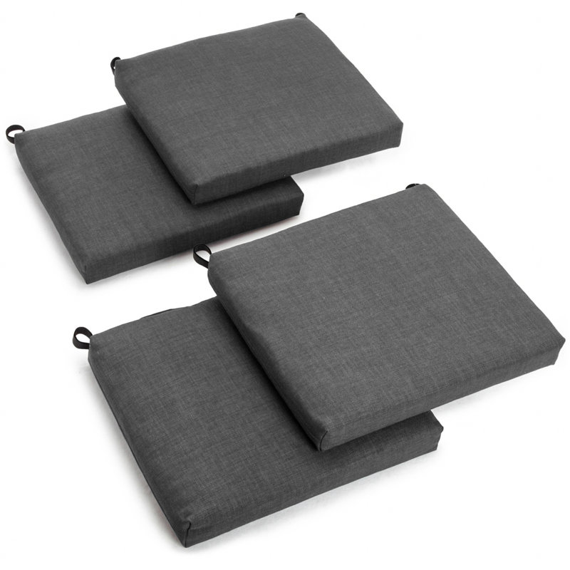 Outdoor 3'' Seat Cushion, Gray