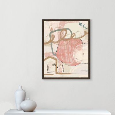 «Carmelo Delightful Spring Colors on Paper» par Leah Straatsma, reproduction