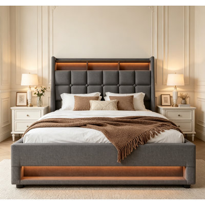 Lift Up Storage Platform Bed