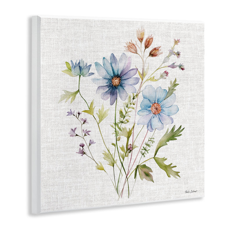 Plaque murale Wild Floral Botanical, design par Nicole DeCamp