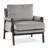 30" Wide Brayven Mid-Century Modern Upholstered Chenille Armchair With Wood Frame (Set of 2)-101249413