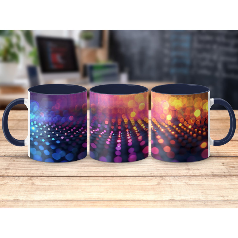 Ceramic Coffee Mug, Navy