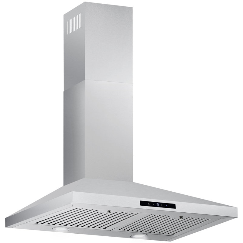Hotte murale à conduit 30 pouces 400 CFM SV168 Series, Acier inoxydable